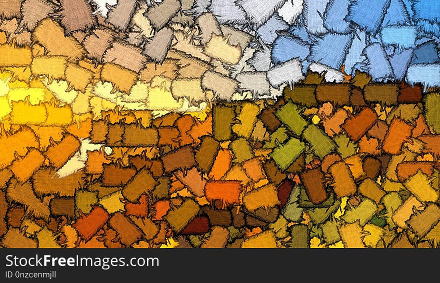 Yellow, Soil, Material, Pattern