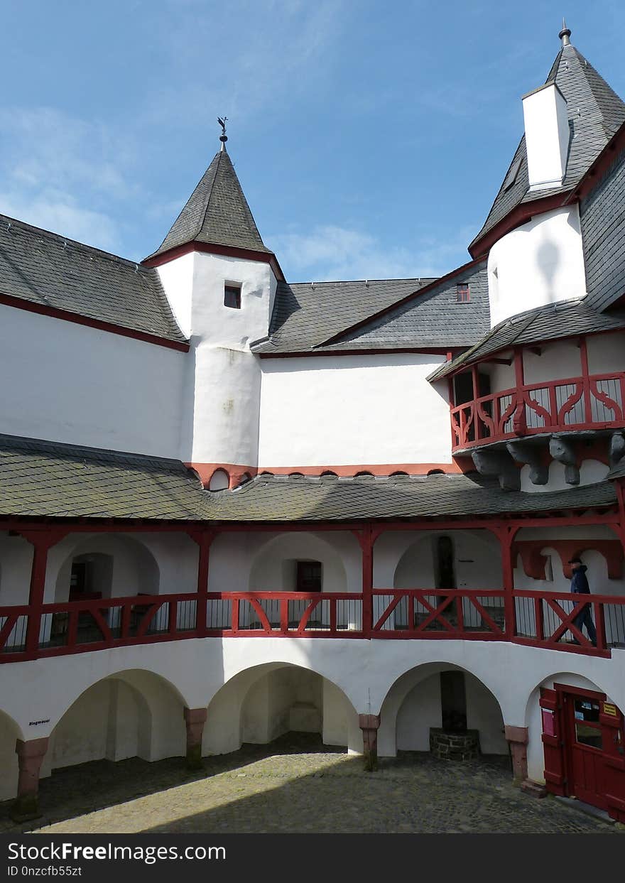 Building, Medieval Architecture, Town, Château