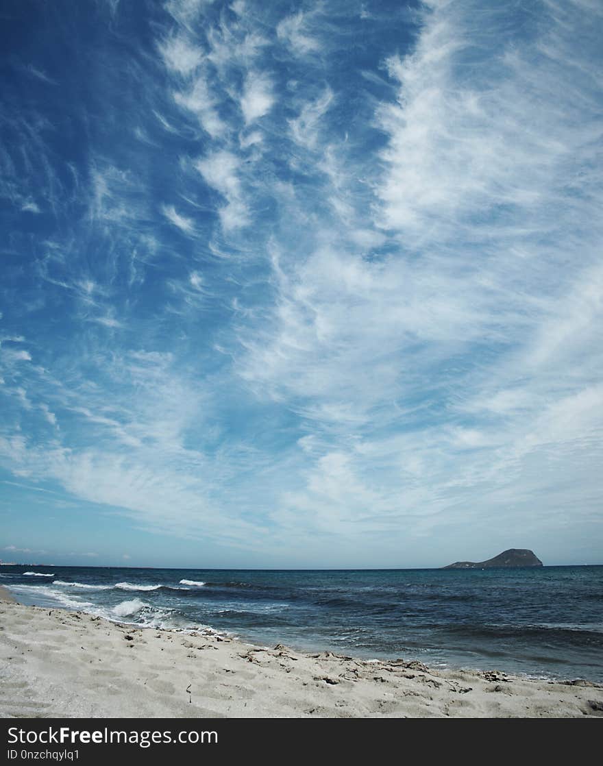 Sky, Sea, Horizon, Ocean