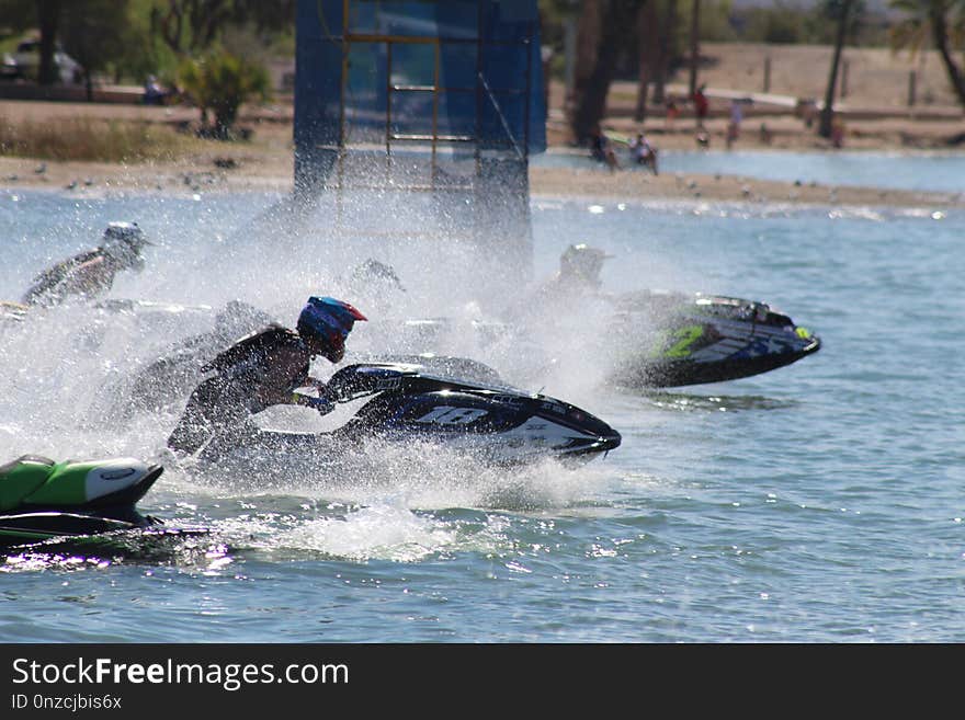 Jet Ski, Water, Waterway, Personal Water Craft