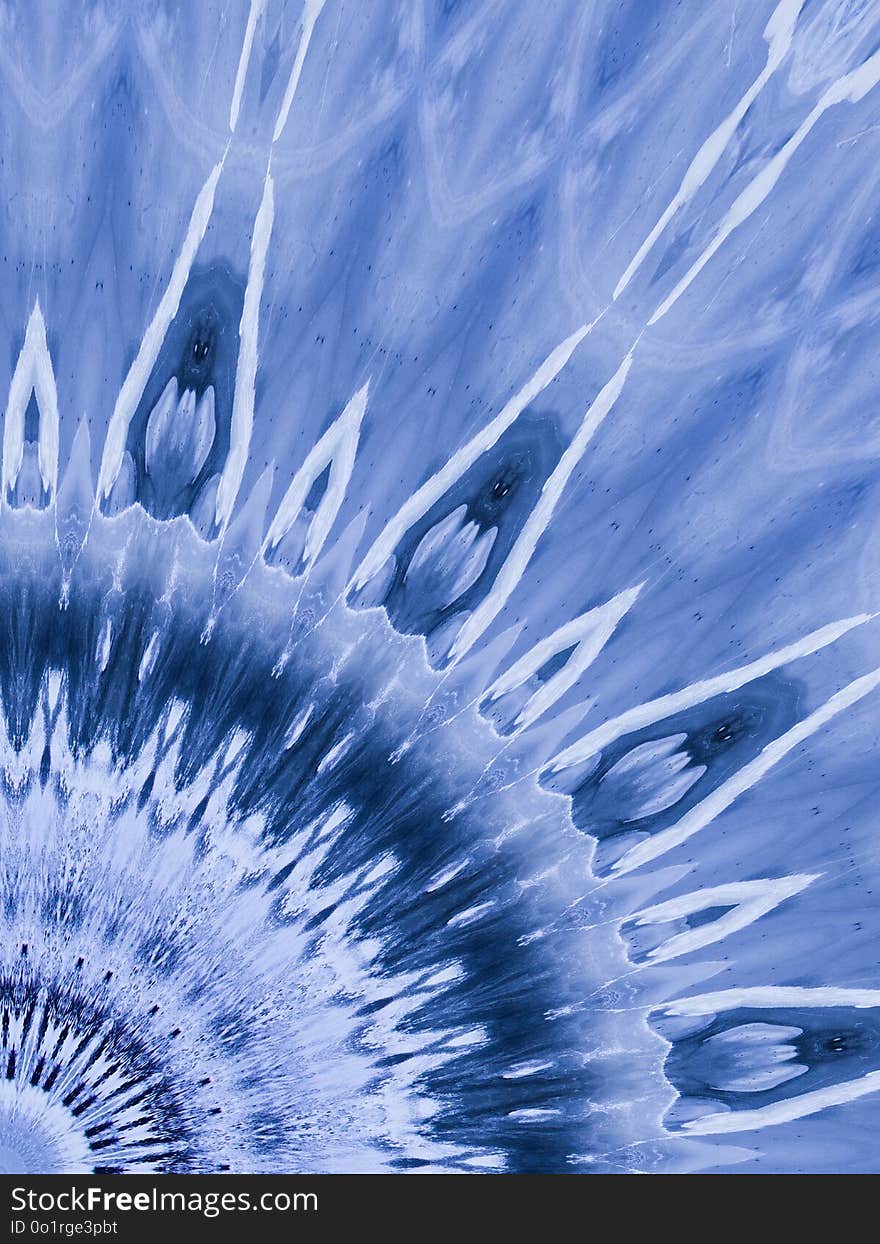 Blue, Water, Flower, Close Up