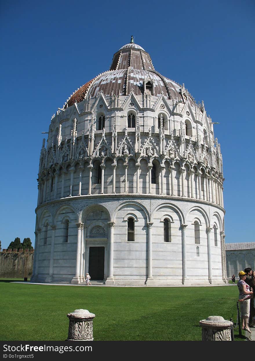 Baptistery, Landmark, Medieval Architecture, Historic Site