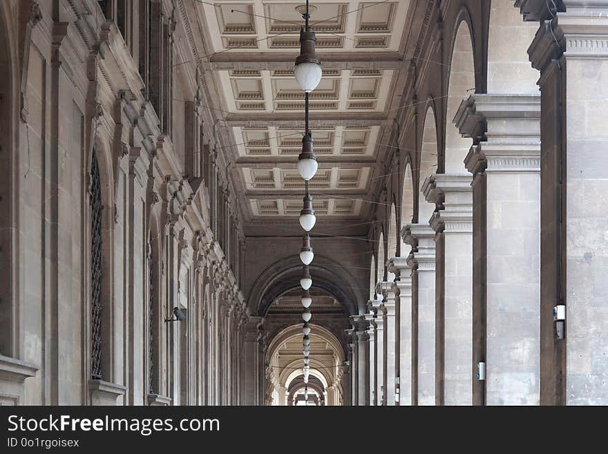 Classical Architecture, Arcade, Structure, Building