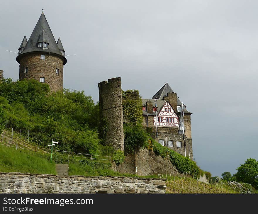 Castle, Building, Medieval Architecture, Château