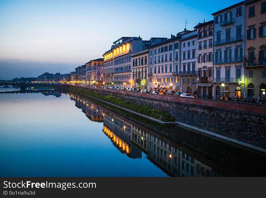 Reflection, Waterway, Sky, Body Of Water