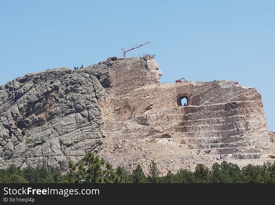 Sky, Historic Site, Escarpment, Fortification