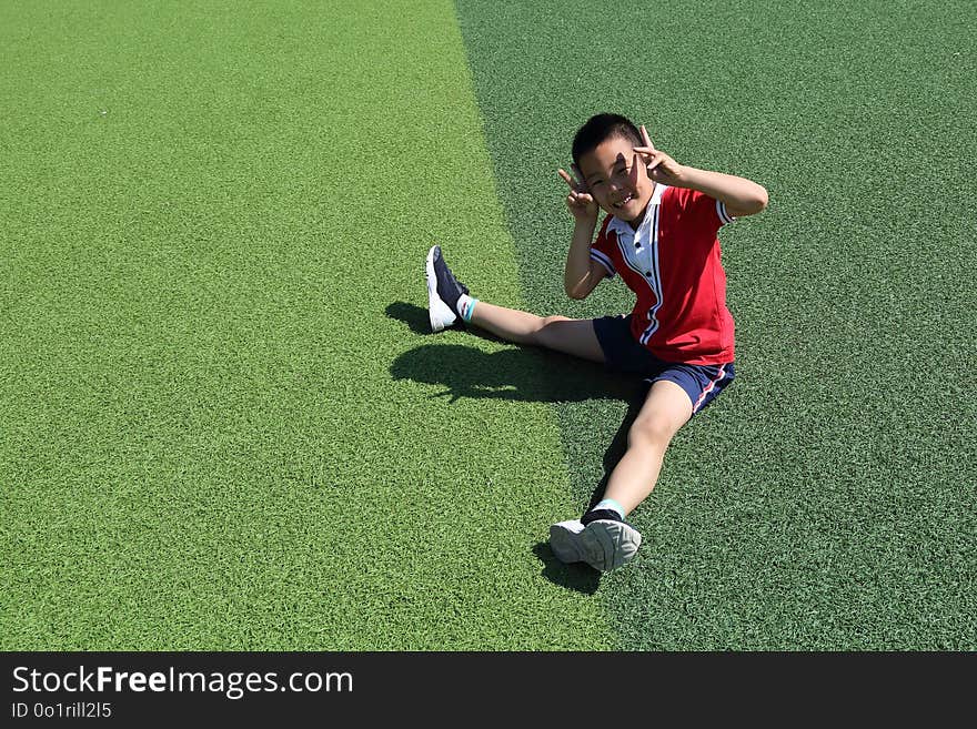 Player, Green, Sports, Grass