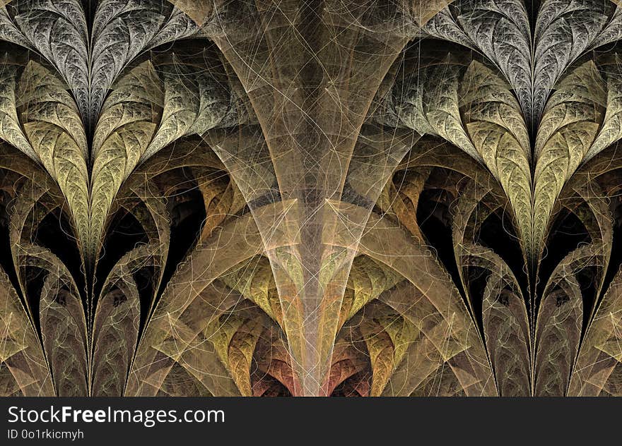 Arch, Symmetry, Pattern, Gothic Architecture