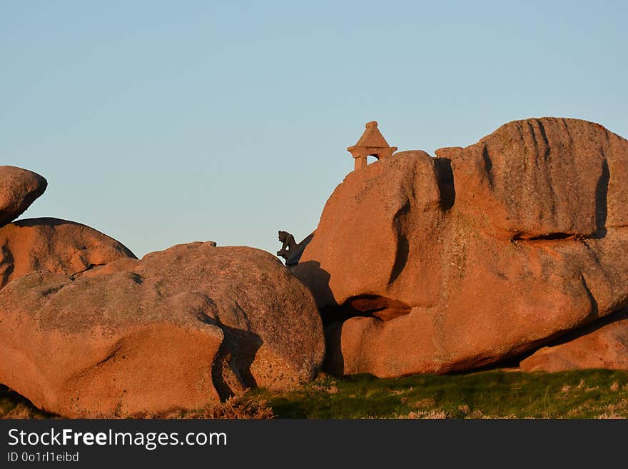 Rock, Badlands, Formation, National Park