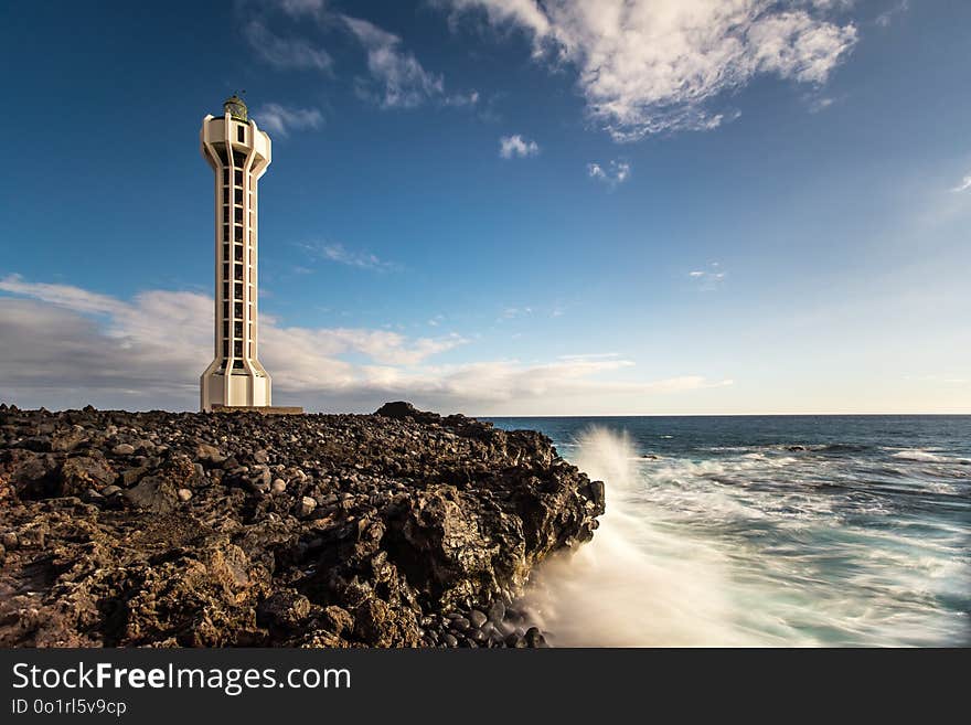 Sea, Sky, Tower, Coast