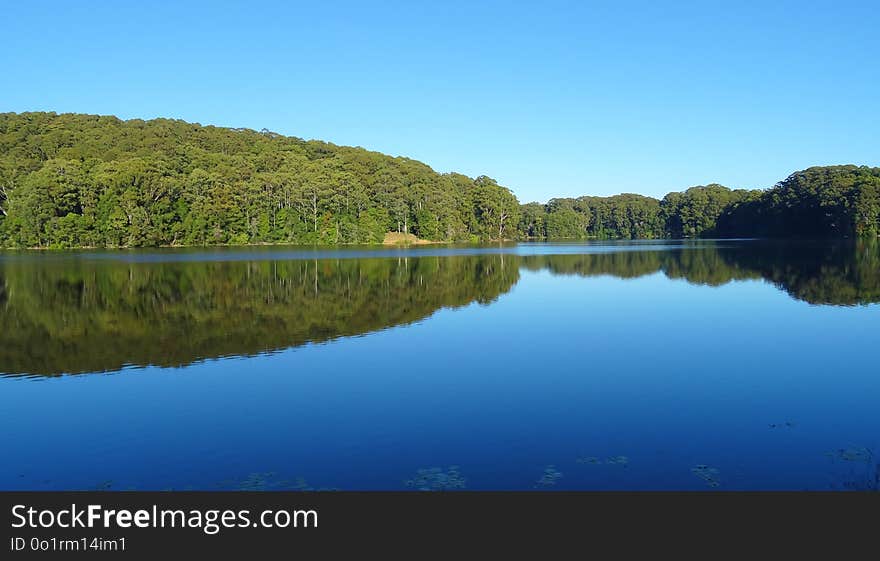 Reflection, Water, Nature, Lake