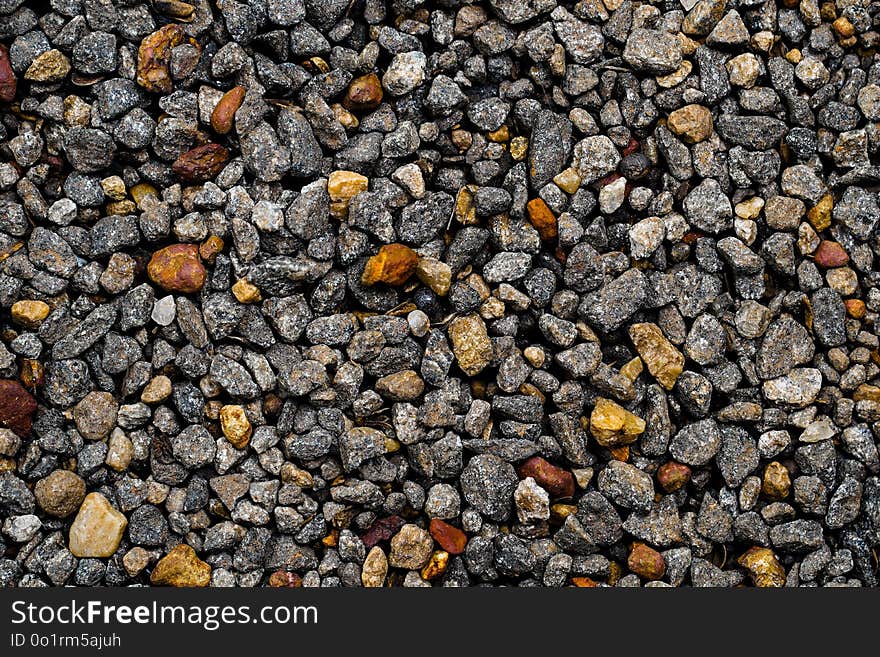 Rock, Gravel, Pebble, Material