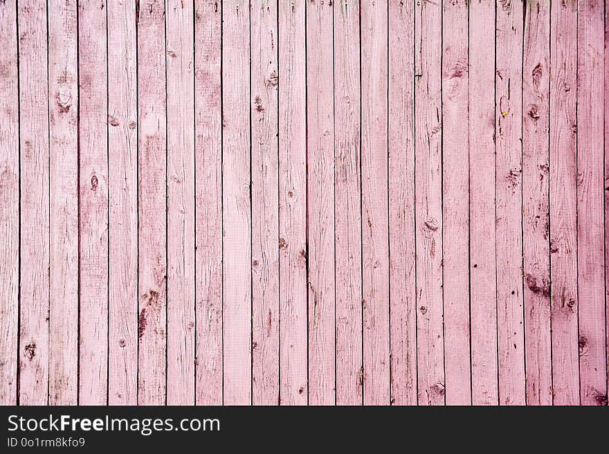 Wood, Pink, Wall, Wood Stain