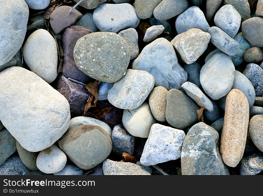 Pebble, Rock, Gravel, Material