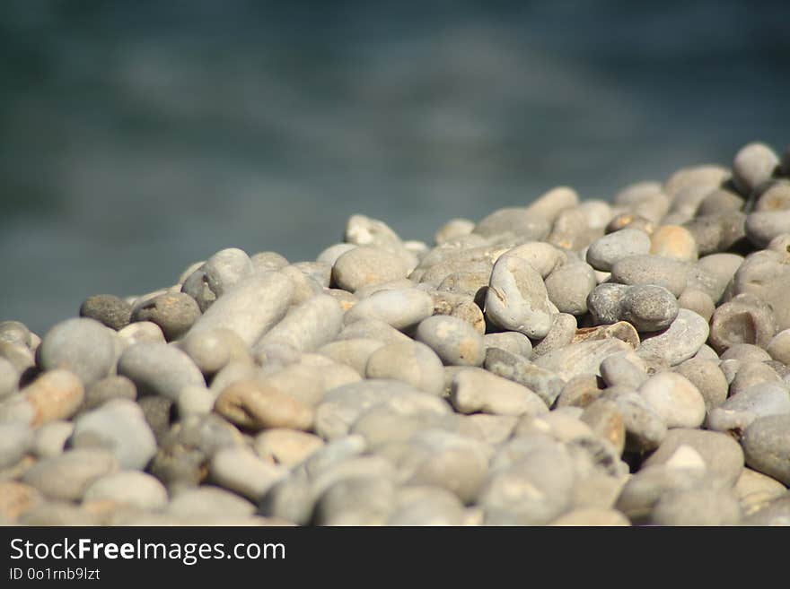 Pebble, Rock, Material, Gravel