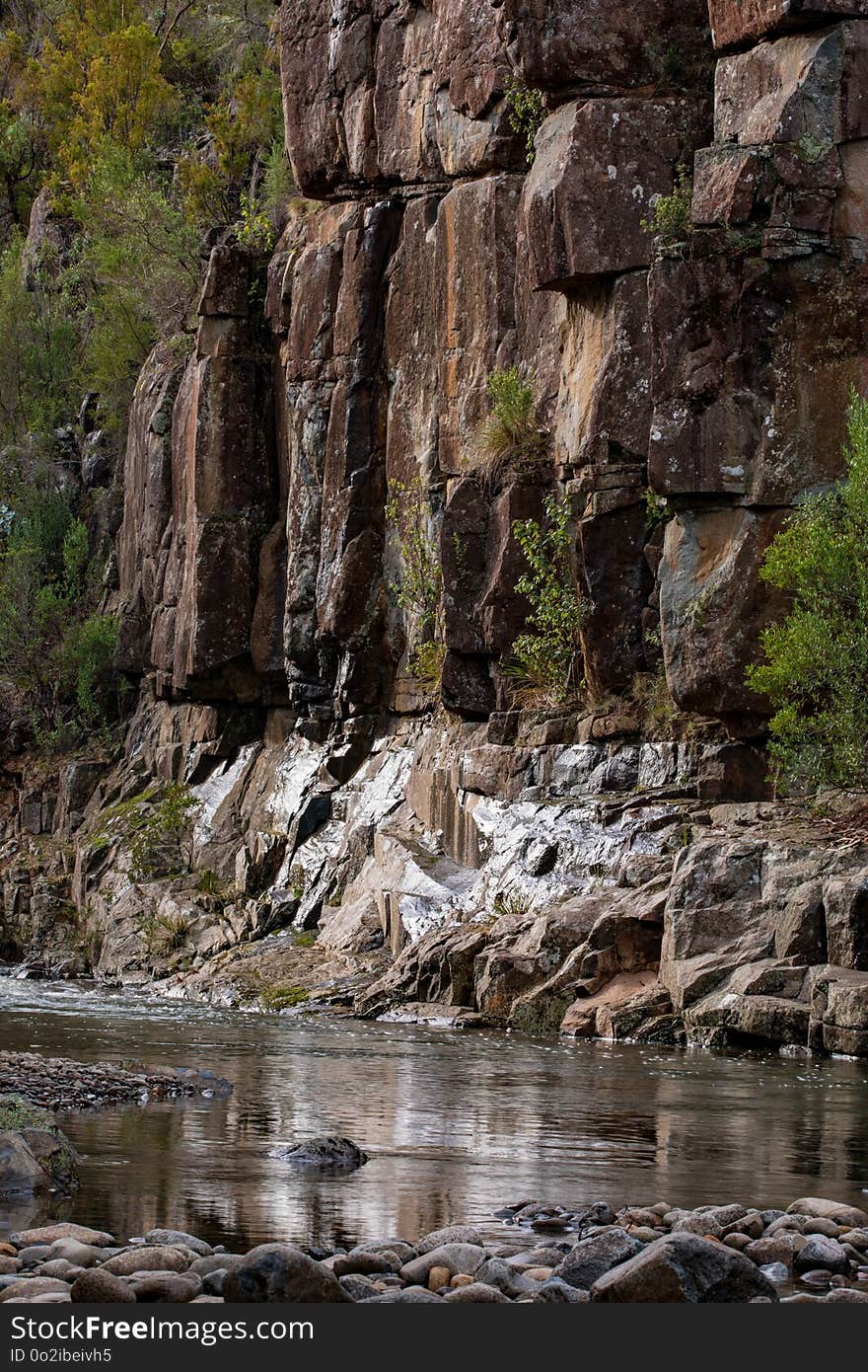 Water, Rock, River, Tree