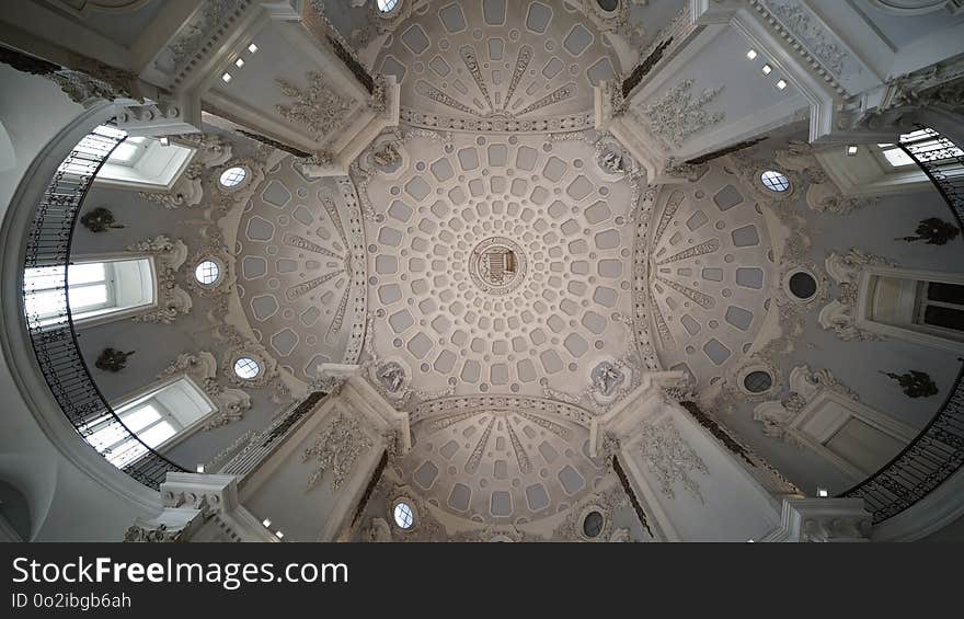 Dome, Ceiling, Architecture, Building