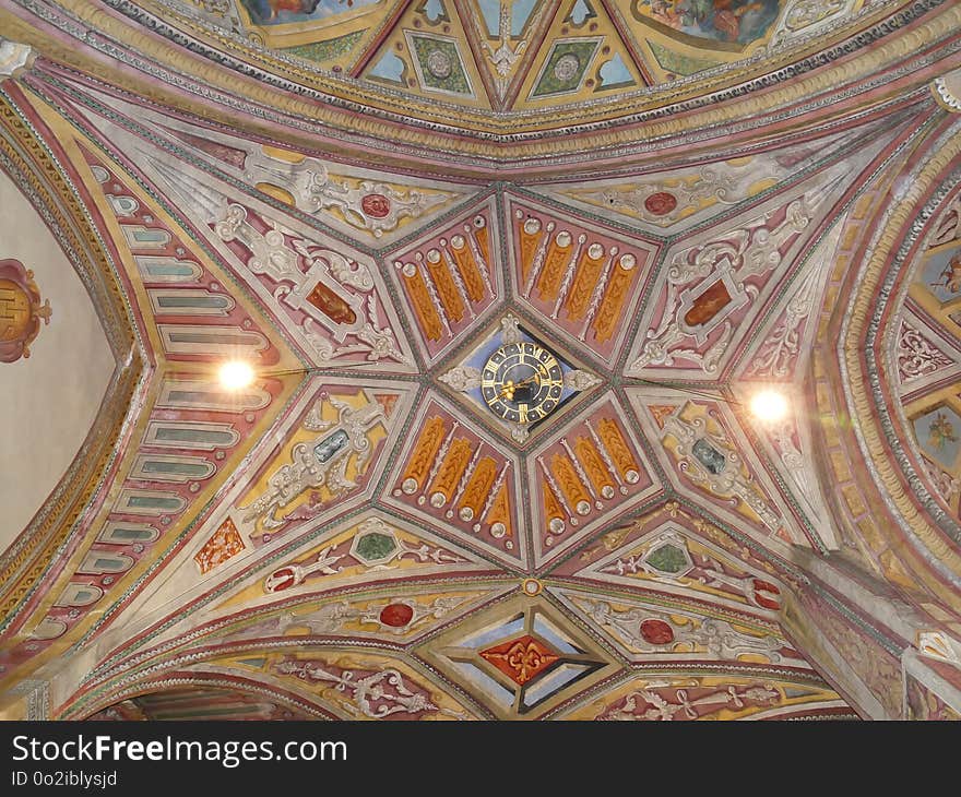 Dome, Ceiling, Vault, Symmetry