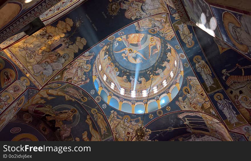 Dome, Building, Byzantine Architecture, Arch