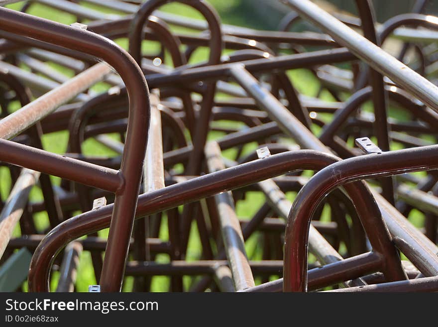 Iron, Metal, Plant, Grass