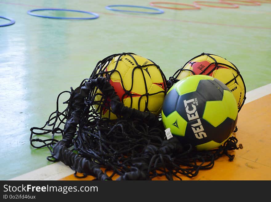 Yellow, Football, Ball, Sports Equipment