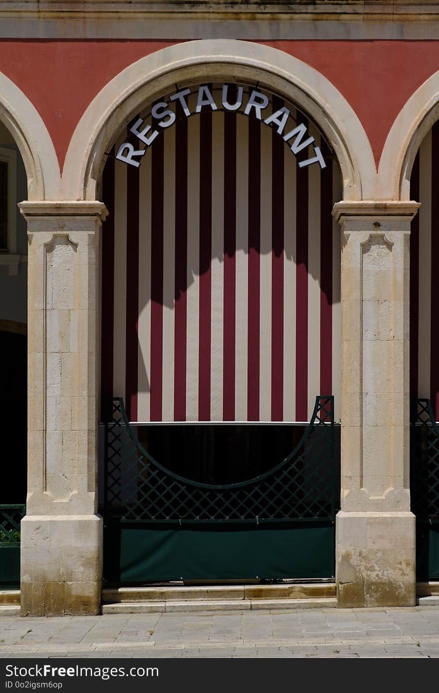 Structure, Arch, Iron, Gate