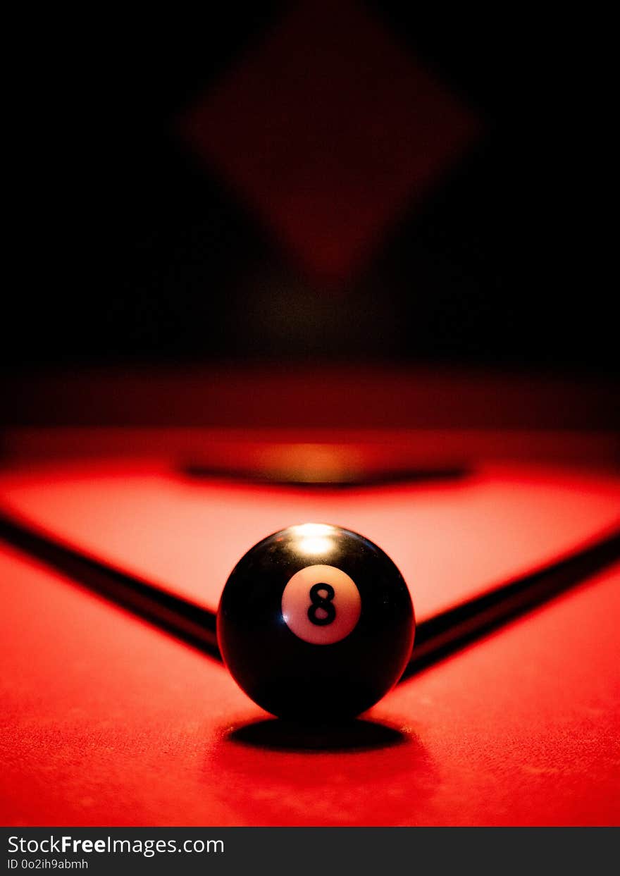 Red, Billiard Ball, English Billiards, Indoor Games And Sports