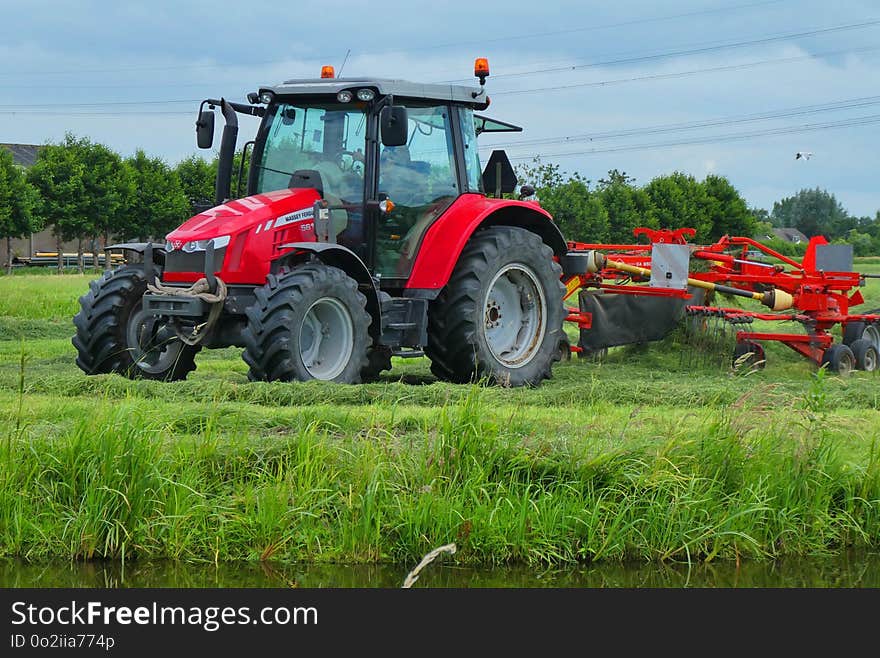 Agricultural Machinery, Tractor, Field, Agriculture