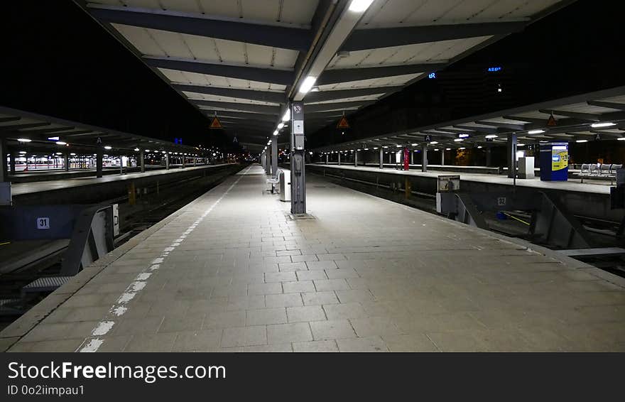 Structure, Train Station, Public Transport, Metro Station