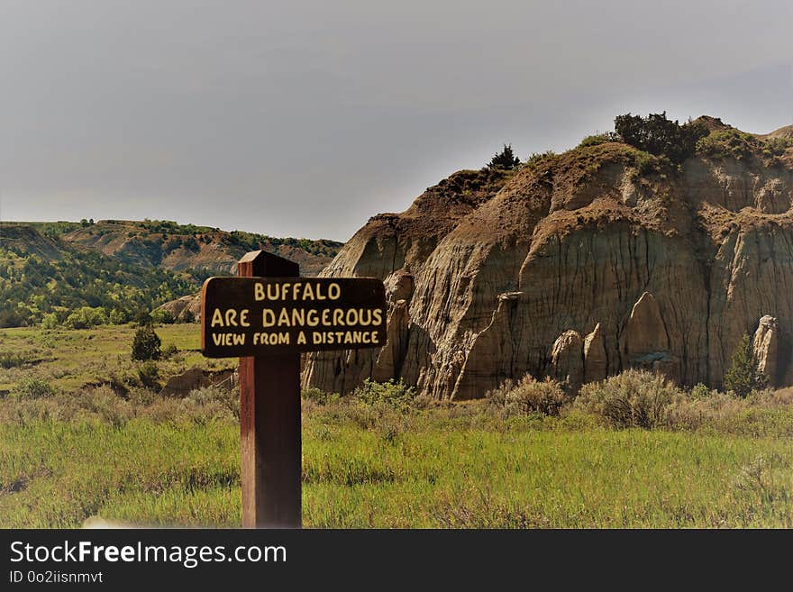 Nature Reserve, Rock, Sky, Grass