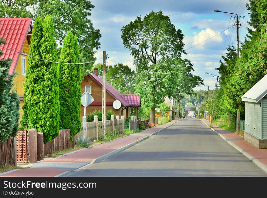 Residential Area, Neighbourhood, Property, Town