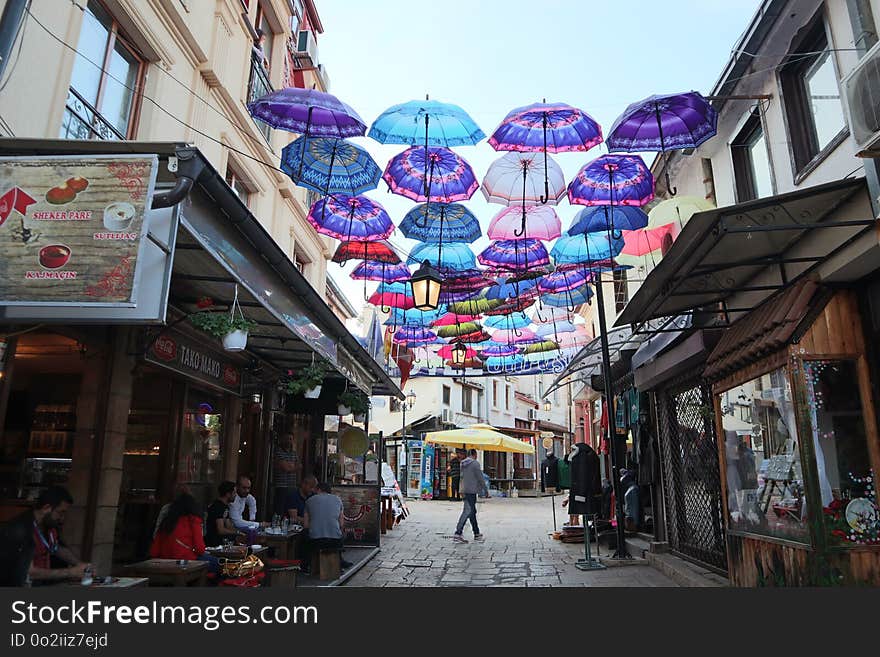 Town, Street, City, Market