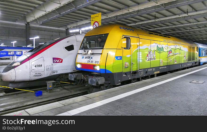 High Speed Rail, Train, Transport, Rail Transport