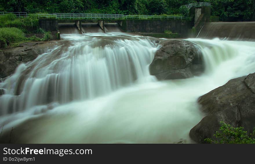 Waterfall, Water, Nature, Water Resources