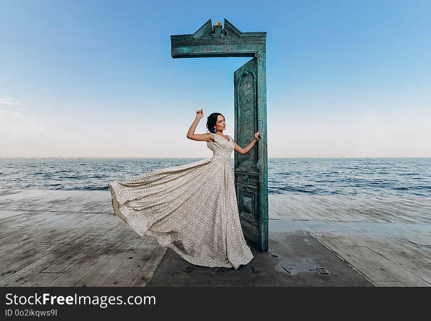 Photograph, Sea, Dress, Ocean