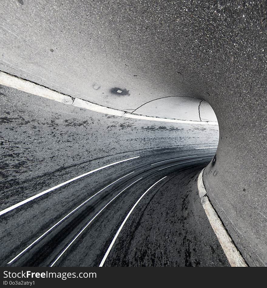 Abstract Road Tunnel