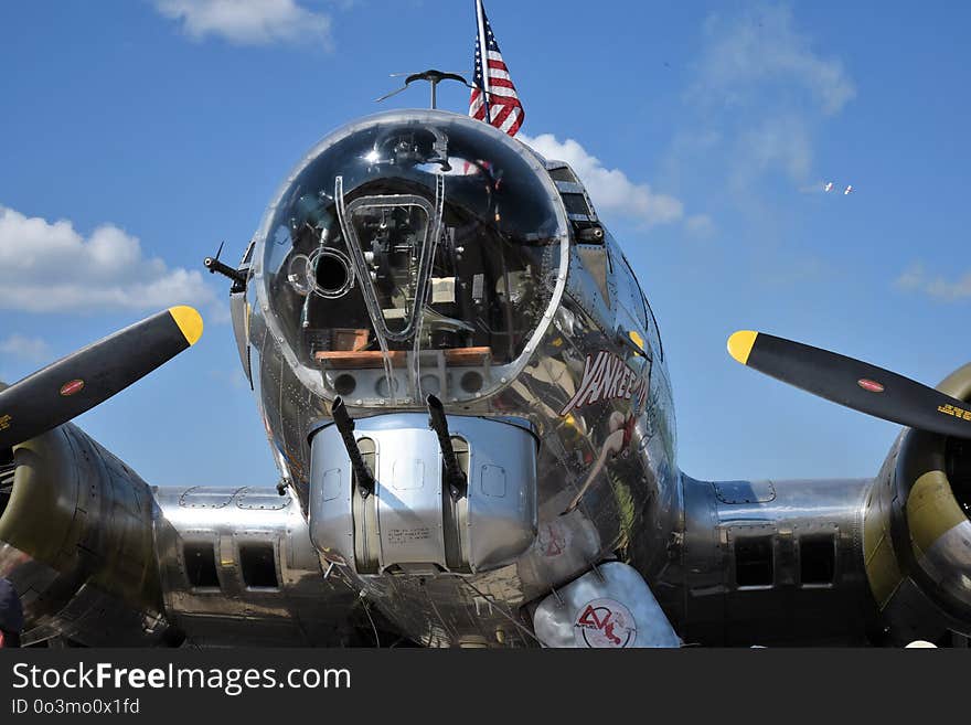 Airplane, Air Force, Propeller, Aviation