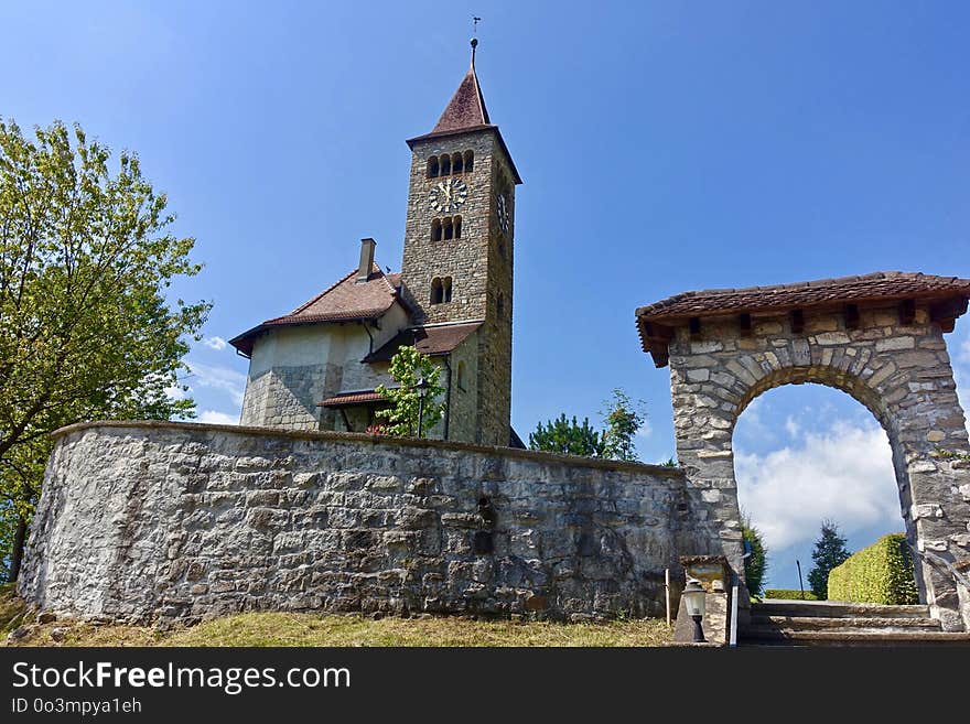 Sky, Historic Site, Chapel, Building