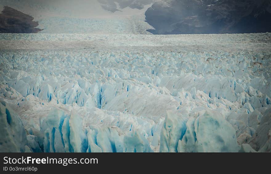 Freezing, Glacier, Glacial Landform, Ice