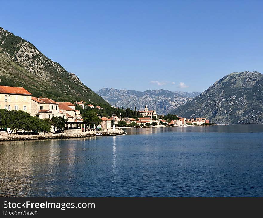 Lake, Sky, Waterway, Coast