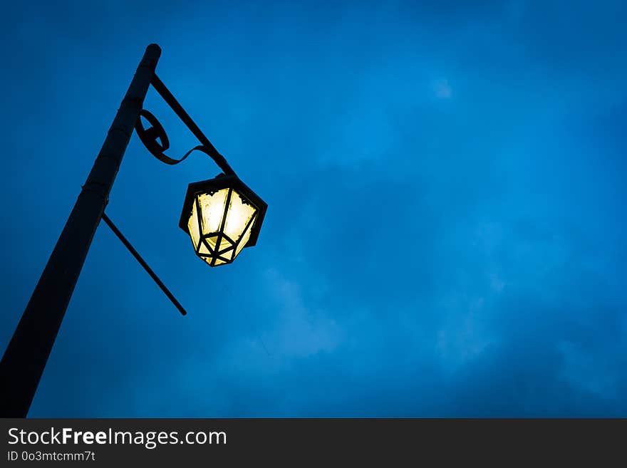 Blue, Sky, Cloud, Lighting