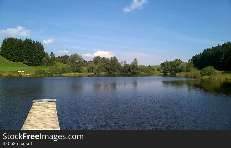 Waterway, Water, Nature, Lake