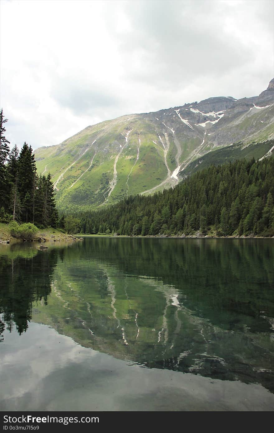 Reflection, Nature, Water, Highland