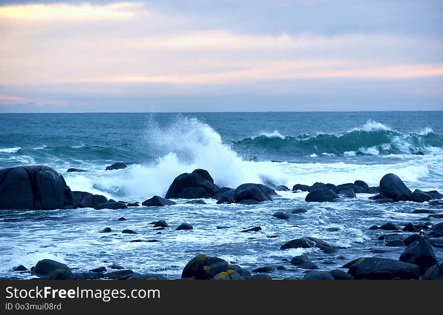 Sea, Ocean, Wave, Body Of Water