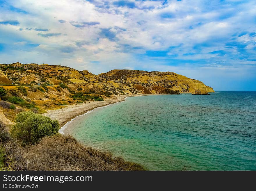 Coast, Sky, Sea, Headland