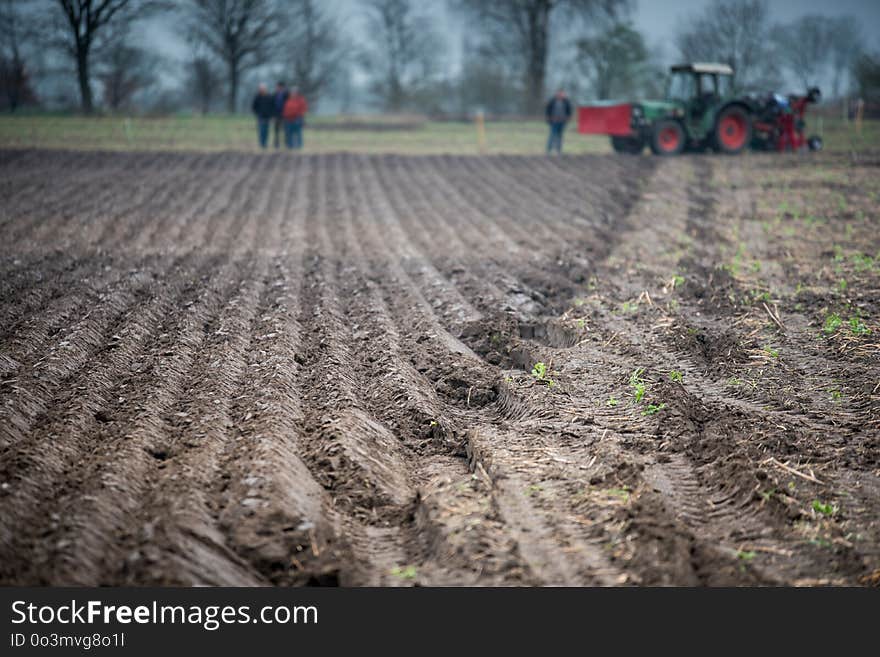 Agriculture, Field, Soil, Agricultural Machinery