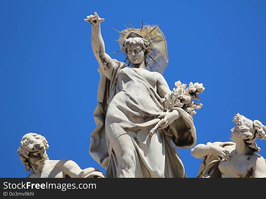 Statue, Sculpture, Landmark, Classical Sculpture