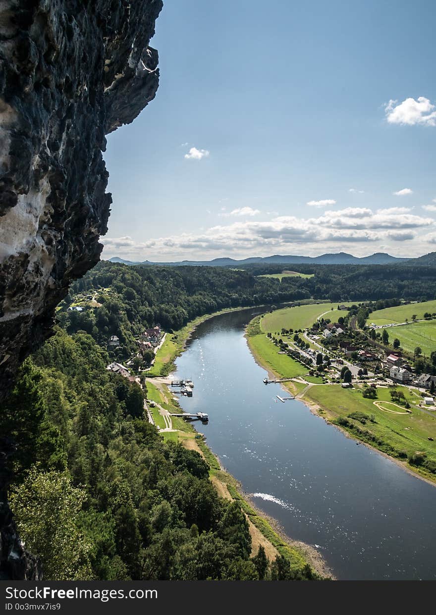 Nature, River, Sky, Mountainous Landforms