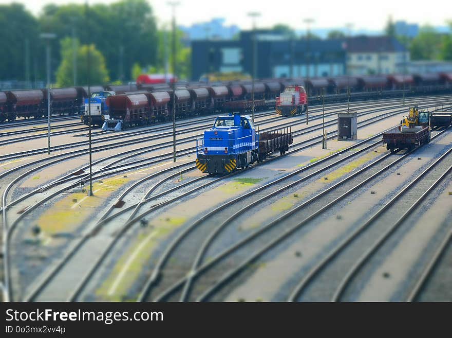 Track, Transport, Rail Transport, Train