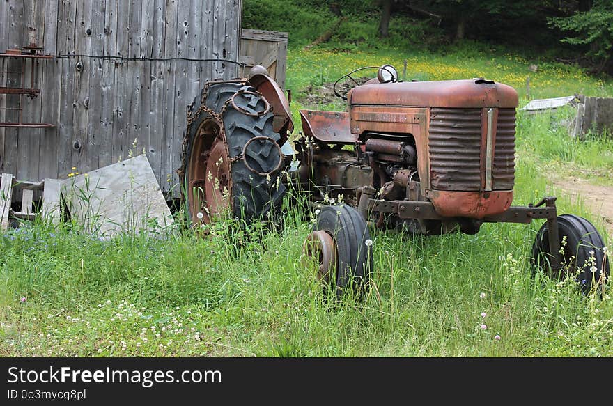 Agricultural Machinery, Tractor, Motor Vehicle, Vehicle